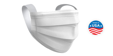 3-Ply Disposable Face Mask - Made in USA
