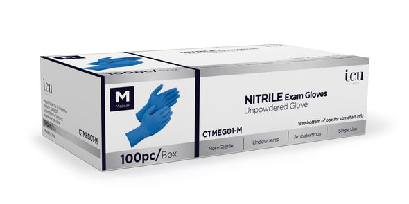 Exam Gloves - Nitrile - Personal Protective Equipment